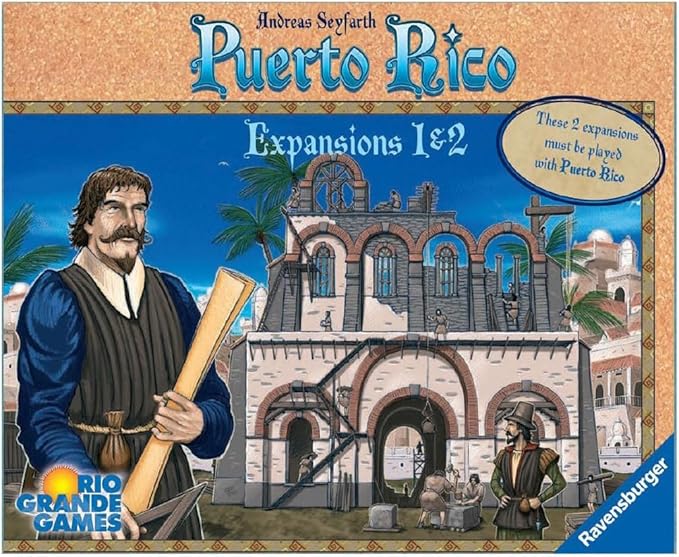 Rio Grande Games RIO565 Puerto Rico Expansions 1 &amp 2