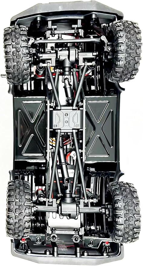 HOBBYPLUS CR18P EVO 2 RockVan RC Crawler - 1/18 Scale Mini RC Crawler with Two-Speed Transmission All-Metal Gears Evolved EVO Platform Ready-to-Run Distinctive Styling