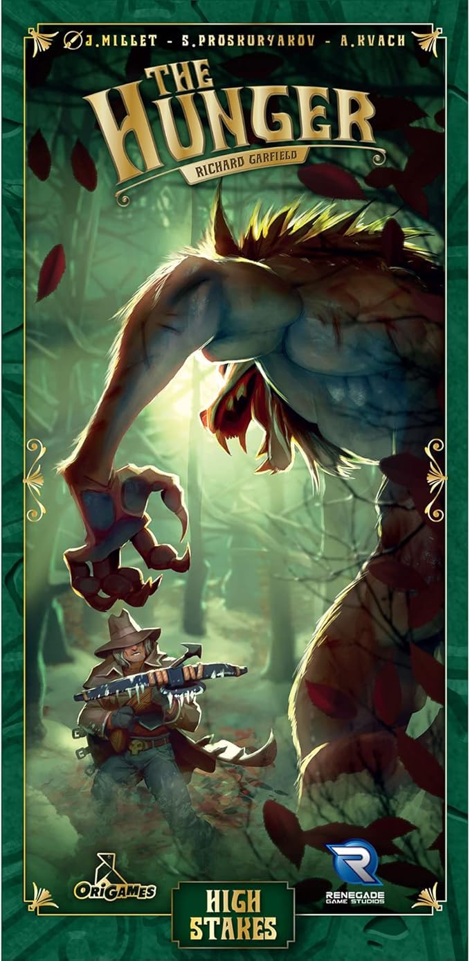 Renegade Game Studios The Hunger: High Stakes Expansion - Deck Building Game Ages 12+ 2-6 Players 60 Min