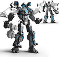 HIGH GODO Black Monitor Mech Robot Building Blocks Set Toilet Upgraded TV Figure Mech Model Building Kit Cool Creative Robots Toys Gift for Teens Adults 400 Pieces