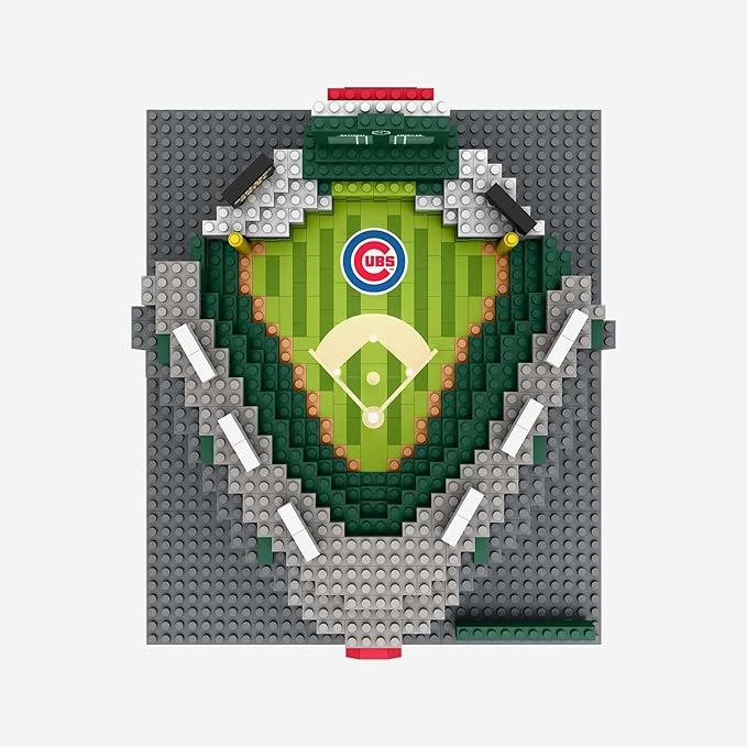 Chicago Cubs Wrigley Field Mini BRXLZ Building Block Set