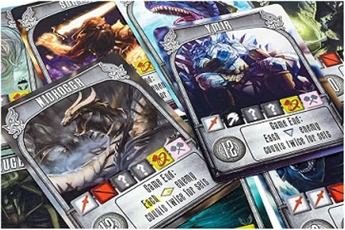 Grey Fox Games Champions of Midgard: Valhalla Expansion Board Game | Strategy Game