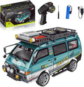 1:24 Scale RC Delica Van Model 2.4Ghz Full Proportional 2WD RC Model Vehicle with 130S Motor Remote Control Car for Adults &amp Hobbyists