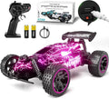 Tecnock RC Cars for Kids 1:18 Scale 2WD RC Car with LED Lights 2.4GHz Remote Control Car with USB-C Easy Charging &amp 50 Mins Playtime Toys Gifts for Boys &amp Girls Ages 8-12