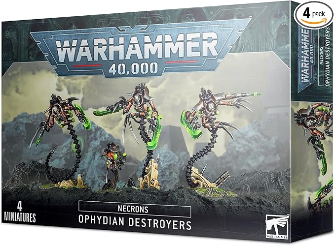 Games Workshop - Warhammer 40000 - Necrons: Ophydian Destroyers Black