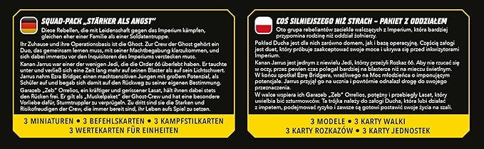 Atomic Mass Games Star Wars Shatterpoint Stronger Than Fear Squad Pack - Tabletop Miniatures Game Strategy Game for Kids and Adults Ages 14+ 2 Players 90 Minute Playtime Atomic Mass Games