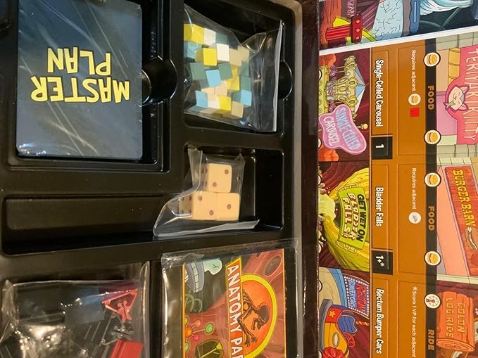 Cryptozoic Entertainment Rick and Morty Anatomy Park Game 180 months to 1188 months
