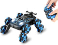 8WD Remote Control Stunt Car with Music Light Mist Spray RC Drift Car Toys for Kids 6+ 2.4GHz Remote Double Sided Driving 360° Spins Off-Road Stunt Vehicle Birthday Gifts for Boys Girls