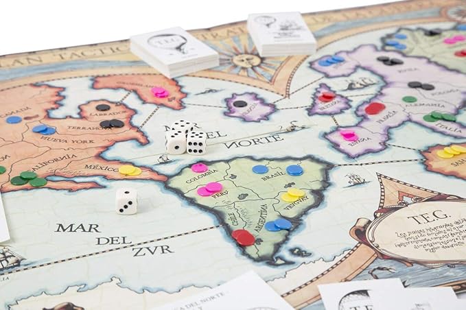 TEG Plan Táctico Y Estratégico De La Guerra Juego De Mesa Classic