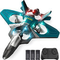 RC Planes with 3 Batteries for Kids Adults Foam Remote Control Airplane Jet Helicopter Drone Toys for Kids Adults 8-12 12-16 Remote Control Plane Airplane Toys with Led Lights