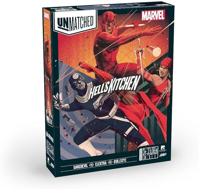 Unmatched: Marvel - Hell's Kitchen - Strategy Fighting Superhero Game for Family Teens &amp Adults by Restoration Games