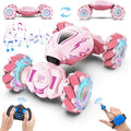 Dysaim Gesture RC Car Gesture Sensing RC Stunt Car Toys for Kids 6-12 yr 2.4GHz 4WD Hand Remote Control with Lights Music Off-Road 360° Rotation Drift for Birthday Toy Gifts