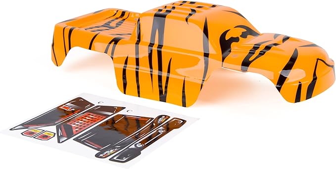 SummitLink Custom Body Compatible for 1/10 Scale RC Car or Truck (Truck not Included) (Tiger)
