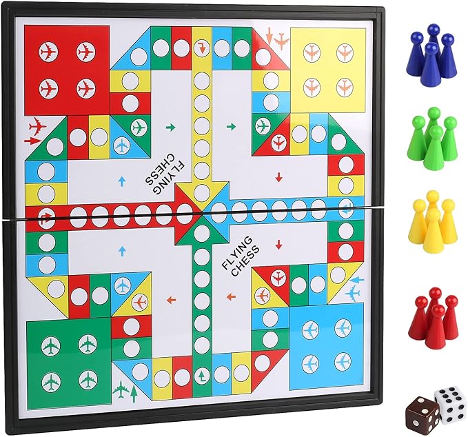 Andux Foldable Magnetic Flying Chess Portable Board Game Set CXYXQ-03 (M)
