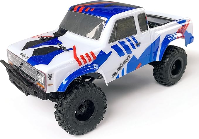 Team Associated 1/24 Enduro24 4 Wheel Drive Sendero Trail Truck RTR Ready to Run Red/Blue ASC20181
