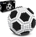 Soccer Building Block Set Adults challenging STEM Block Decorations Miniature 3D Educational Toys for Ages 14 15 16 and Above (437 Pieces)