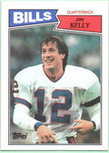 Jim Kelly 1987 Topps Rookie Football Card #362 - Buffalo Bills