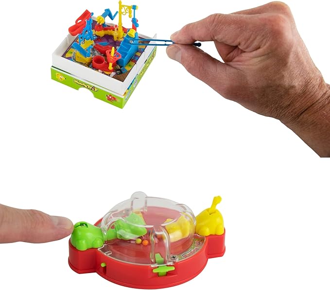 World's Smallest Games Bundle Set of 2 - Mouse Trap and Hungry Hungry Hippos