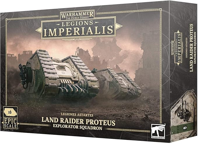 WARHAMMER Horus Heresy - LEGIONS IMPERIALIS - Land Raider Proteus Explorator Squadron