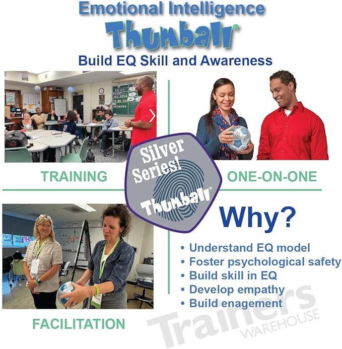 Trainers Warehouse 6 Thumball Collection 32 Prompts for Conversation Team Building Relationship and Training