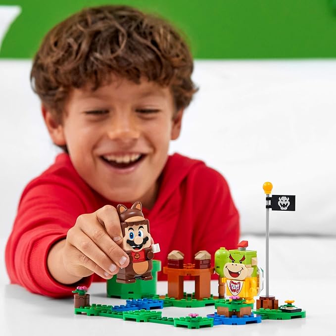 LEGO Super Mario Tanooki Mario Power-Up Pack 71385 Building Kit Collectible Gift Toy for Creative Kids New 2021 (13 Pieces)
