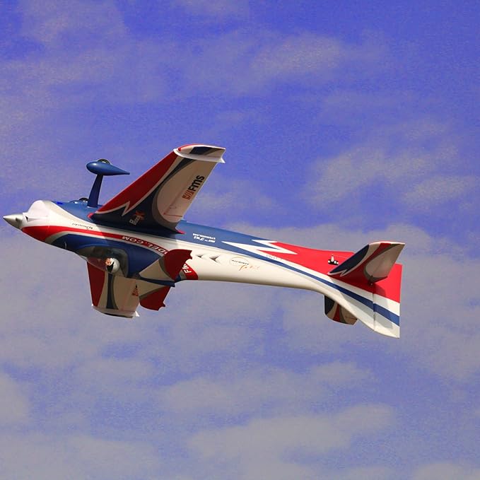 Fms Rc Planes for Adults Airplane F3A Olympus RC Airplane 1400mm (55.1) Wingspan 4ch Aerobatic 3D RC Hobby Rc Airplanes PNP (No Transmitter Battery Charger)