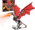 Ideas fire Dragon Building SetCompatible with Mainstream Brands Adults Collectible MOC Dragon Model STEM Toy for Fans Home DecorCreative Gift for Kids Boys &amp Girls 8-16 (1018 PCS)