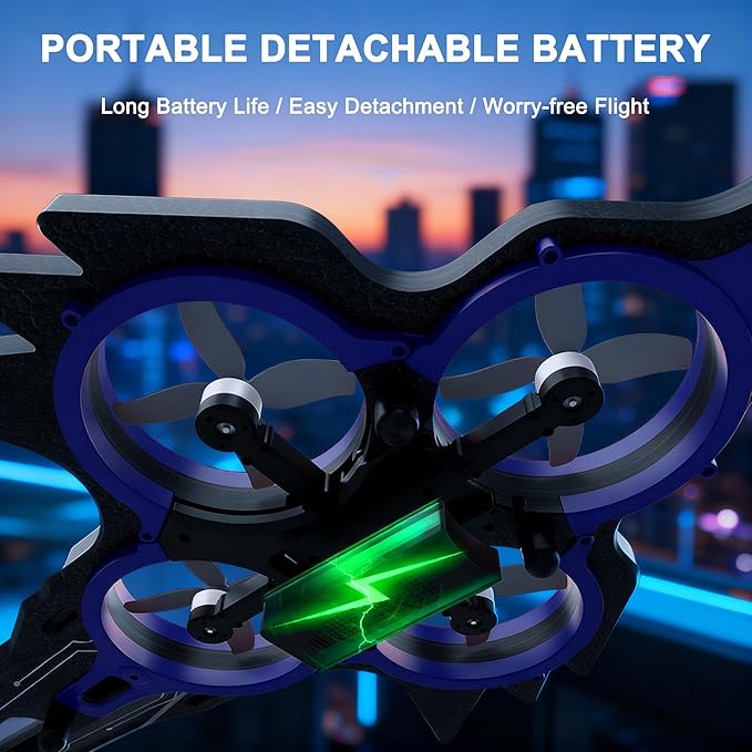 Flying Sword RC Airplane Flying Dagger Remote Control Airplane Drone for Kids Adults 8-16 Gesture Control Planes with 360° Flip Fighter Jet Toy Stunt Roll Gifts for Kids Boys Girls Large