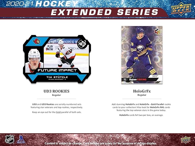 2020-21 Upper Deck Extended Series Hockey Hobby Box
