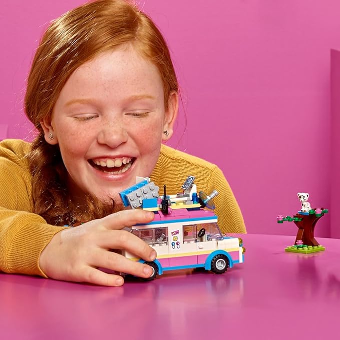 LEGO Friends Olivia’s Mission Vehicle 41333 Building Set (223 Pieces)