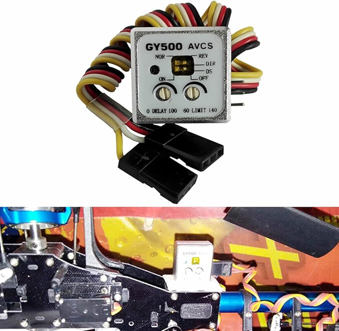 1* Gyro GY500 Tail-lockers Single Axis Heading Lock Digital Gyro for RC Car Helicopter