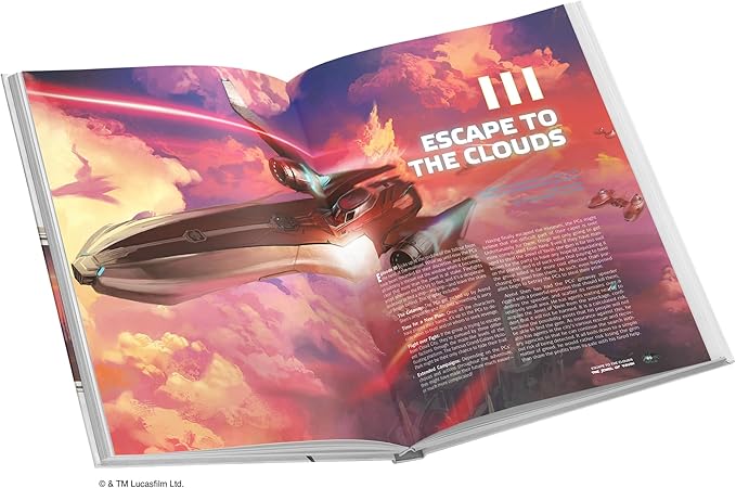 Asmodee Star Wars: Edge of The Empire Roleplaying Game The Jewel of Yavin Adventure Module - Heist Set in Bespin’s Cloud City Detailed Locations &amp Campaign Tools RPG for Ages 14+ 3-5 Players