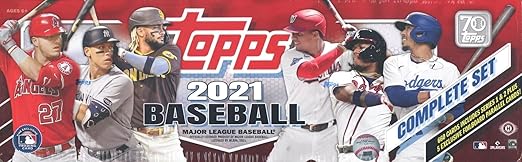 2021 Topps Baseball EXCLUSIVE 665 Card HOBBY Factory Sealed Factory Set with (5) EXCLUSIVE #’d FOILBOARD PARALLELS! Includes all Cards Series 1 &amp Series 1