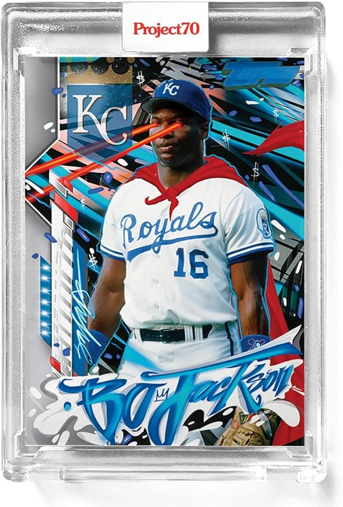 Topps Project70 Card 490 | 2020 Bo Jackson by King Saladeen