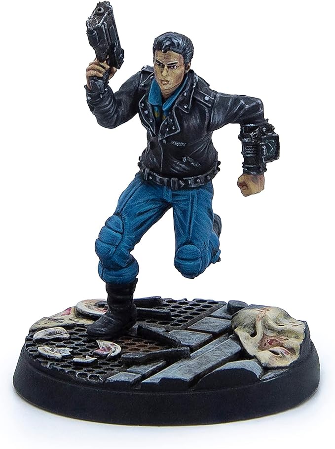 Modiphius Fallout Wasteland Warfare: Survivors: Capital Companions - 3 Miniatures 32mm Unpainted Resin Figures Capital Wave