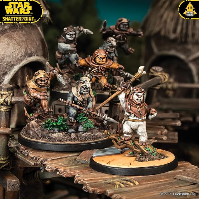 Star Wars Shatterpoint Ee Chee Maa! SQUAD PACK - Tabletop Miniatures Game Strategy Game for Kids and Adults Ages 14+ 2 Players 90 Minute Playtime Made by Atomic Mass Games