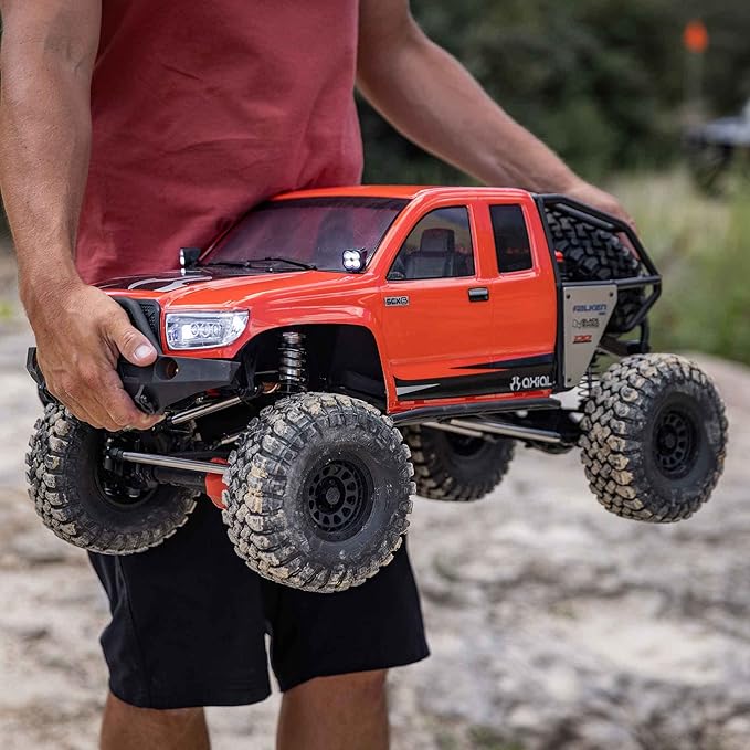 Axial RC Crawler 1/6 SCX6 Trail Honcho 4WD RTR (Transmitter and Receiver Included Battery and Charger Not Included) Red AXI05001T1 Trucks Electric