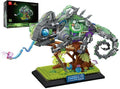 JMBricklayer Adult Building Sets Mechanical Chameleon 70124 Cool Rainforest Animals Collectible Display Model with Base Creative Design Building Toys Gifts for Adults Men Boys Girls 14+