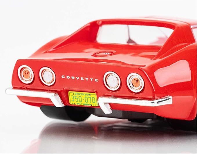AFX 1970 Corvette Red/Yellow Wildfire HO Scale Slot Car