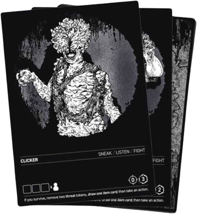 The Last of Us: Escape The Dark Board Game - Fantasy Horror Adventure Cooperative Gameplay Strategy Game for Adults Ages 14+ 1-5 Players 60-90 Min Playtime Made by Themeborne
