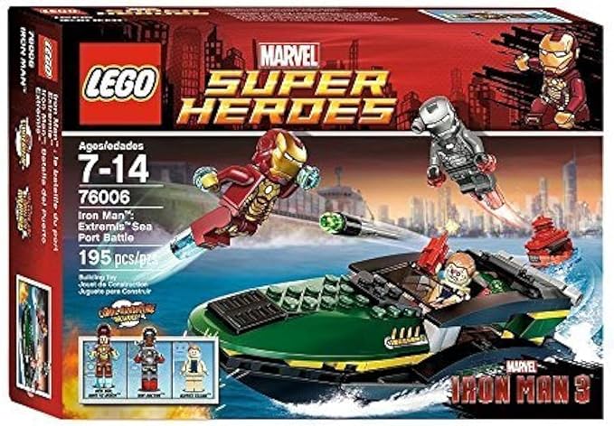 Lego Super Heroes Iron Man :? Seaport Battle 76006 by LEGO [parallel import goods]