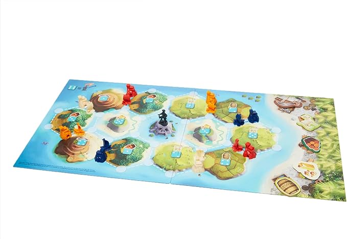 CATAN Junior Board Game - Swashbuckling Adventure for Young Pirates! Strategy Game Fun Family Game for Kids and Adults Ages 6+ 2-4 Players 30 Minute Playtime Made by CATAN Studio
