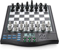 Talking Chess Academy Electronic Chess Board Smart Chess Board with Voice Teaching System Computer Chess Game with Strong Magnetic Pieces 1-2 Player Electronic Chess Set - Simple Portable Travel