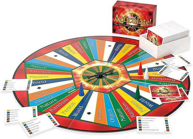 Drumond Park 5019150000056 Articulate Family Board Fast Talking Description Game Multi