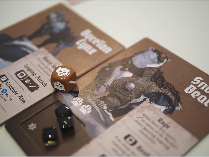 Mighty Boards: Fateforge: Chronicles of Kaan - Kin of The Wild Expansion - Epic Miniatures Board Game Introduces Pet Companions Age 14+ 1-4 Players