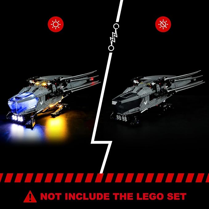 BRIKSMAX Led Lighting Kit for Lego-10327 Dune Atreides Royal Ornithopter - Compatible with Lego Icons Building Set- Not Include Lego Set