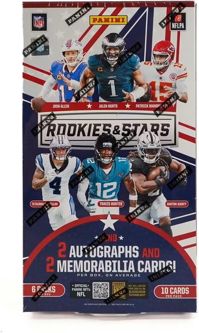 Panini 2025 Rookies &amp Stars Football Hobby Box