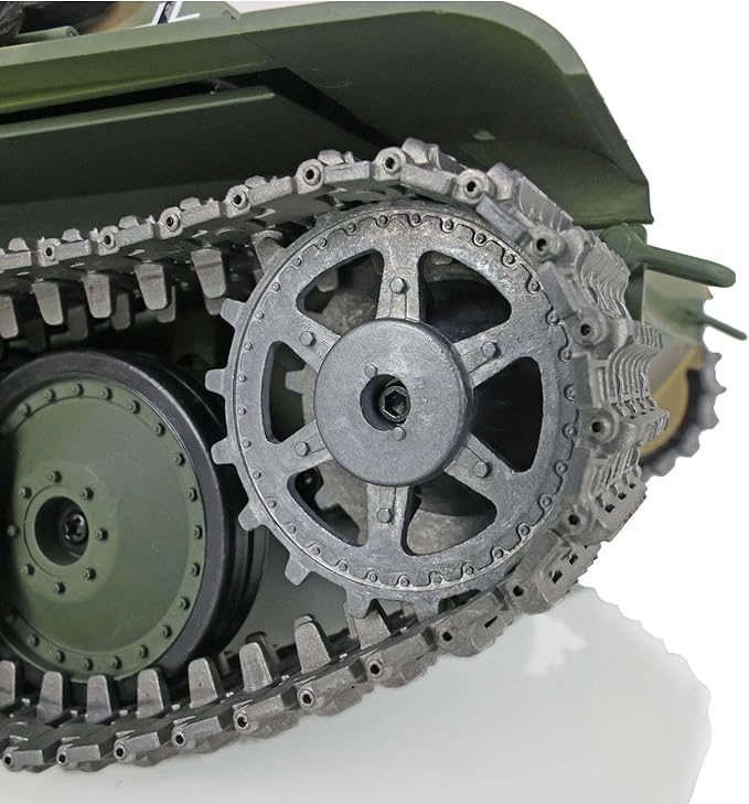 US in Stock RC Tank 1/16 German Panther G 7.0 Upgraded Infrared Combat 340 Rotating Turret BB Shooting Airsoft Tank