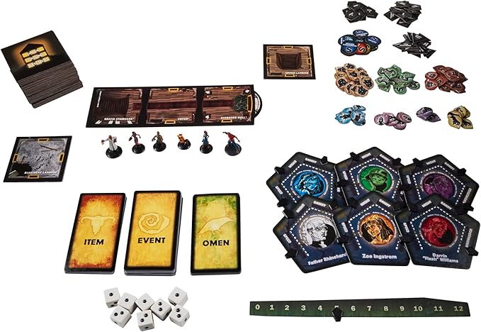 Hasbro Gaming Avalon Hill Betrayal at The House on The Hill Second Edition Cooperative Board Game Ages 12 and Up 3-6 Players 50 Chilling Scenarios