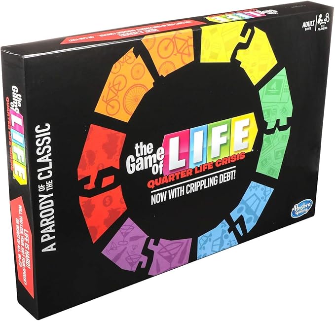 The Game of Life: Quarter Life Crisis Board Game Parody Adult Party Game